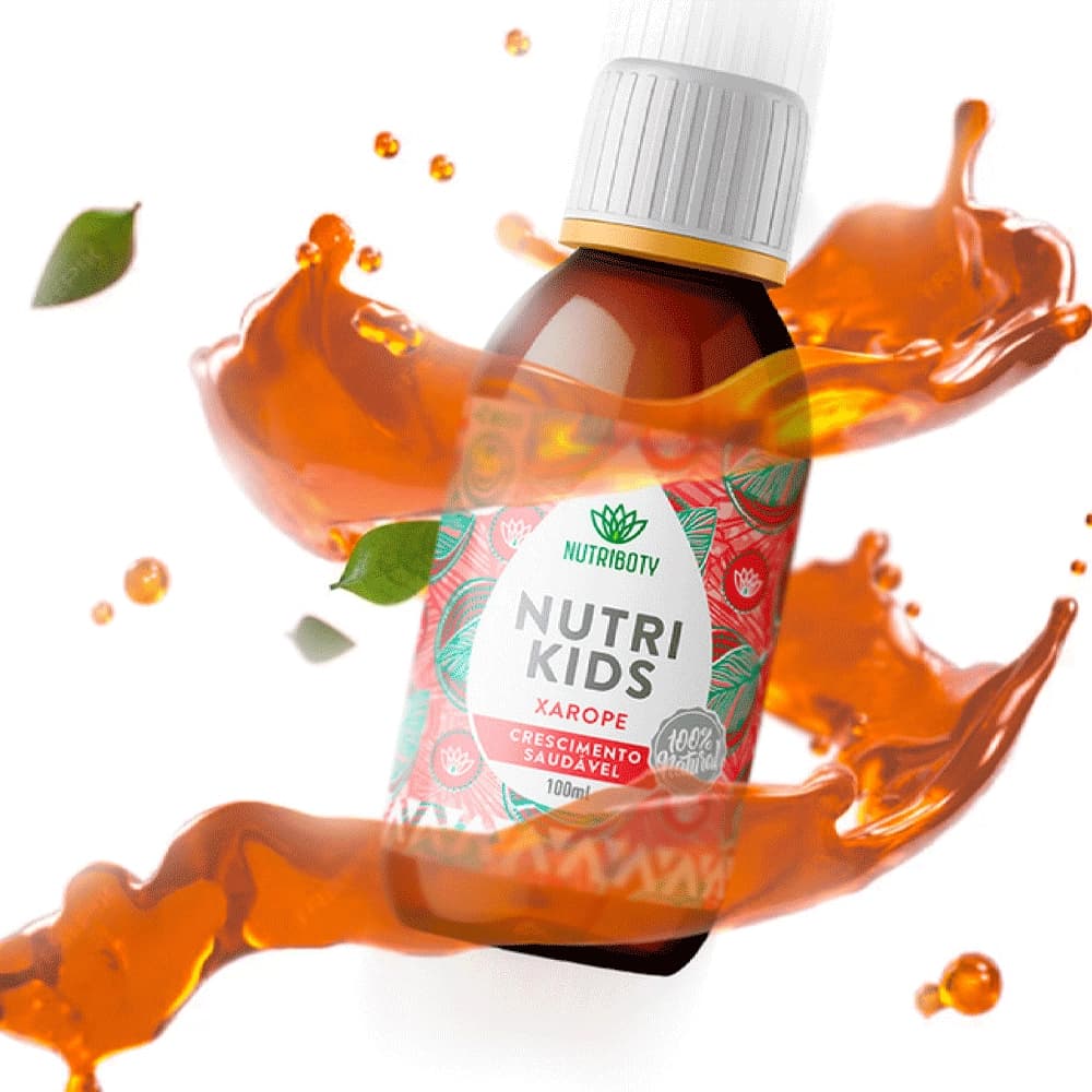 Herbal syrup product, studio product photography