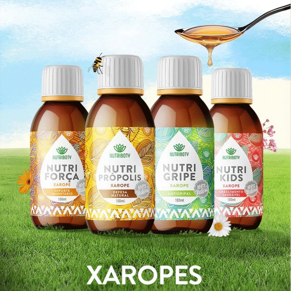 NutriBoost herbal syrup range, product campaign